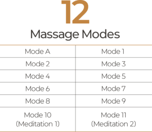 12 automatic modes