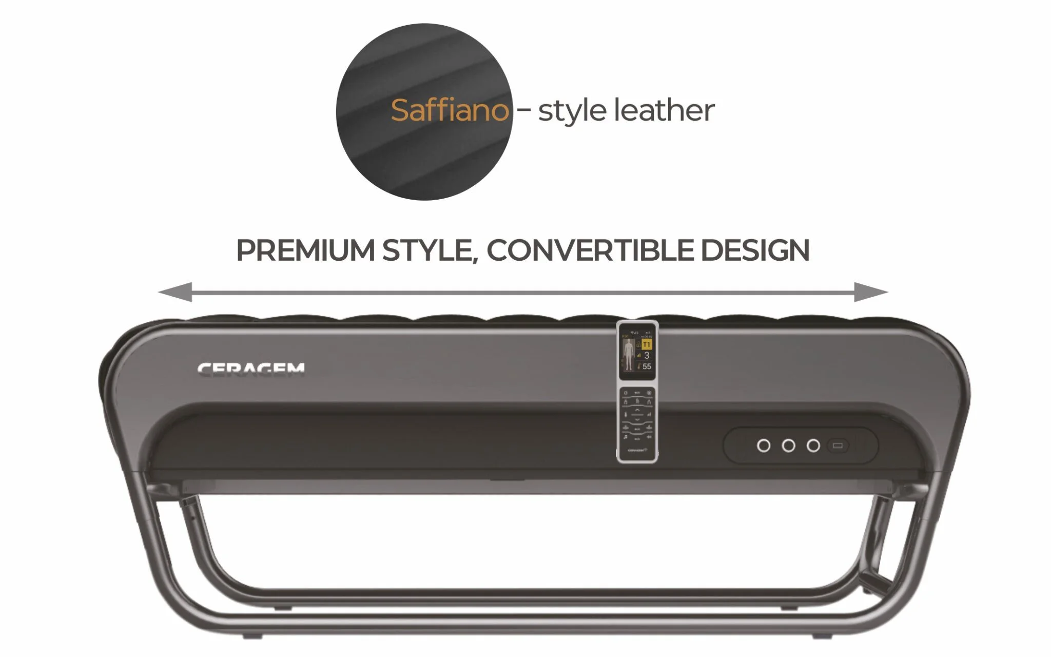 Master V4 convertible design
